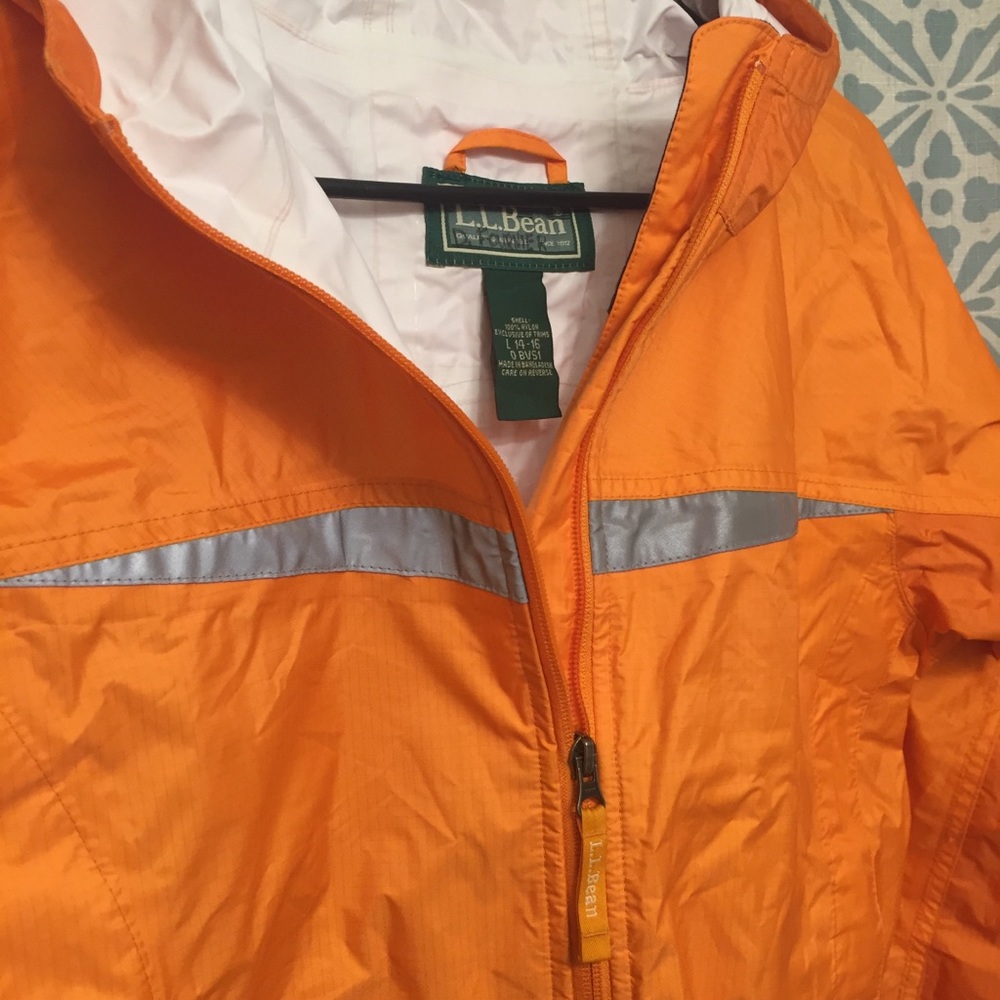 Llbean Waterproof Rain Jacket - Picture 4 of 7